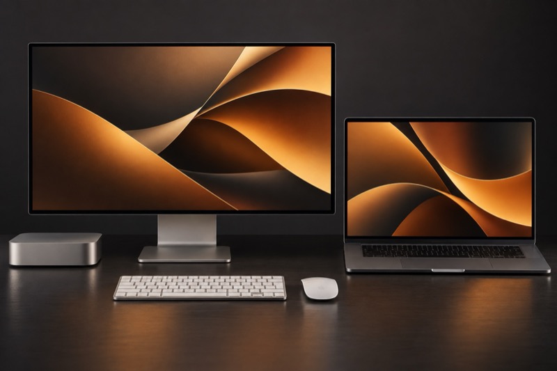 Two Macs sharing one workspace